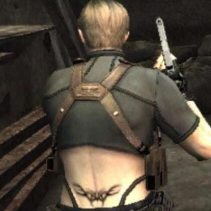 Tramp Stamp Leon Kennedy???